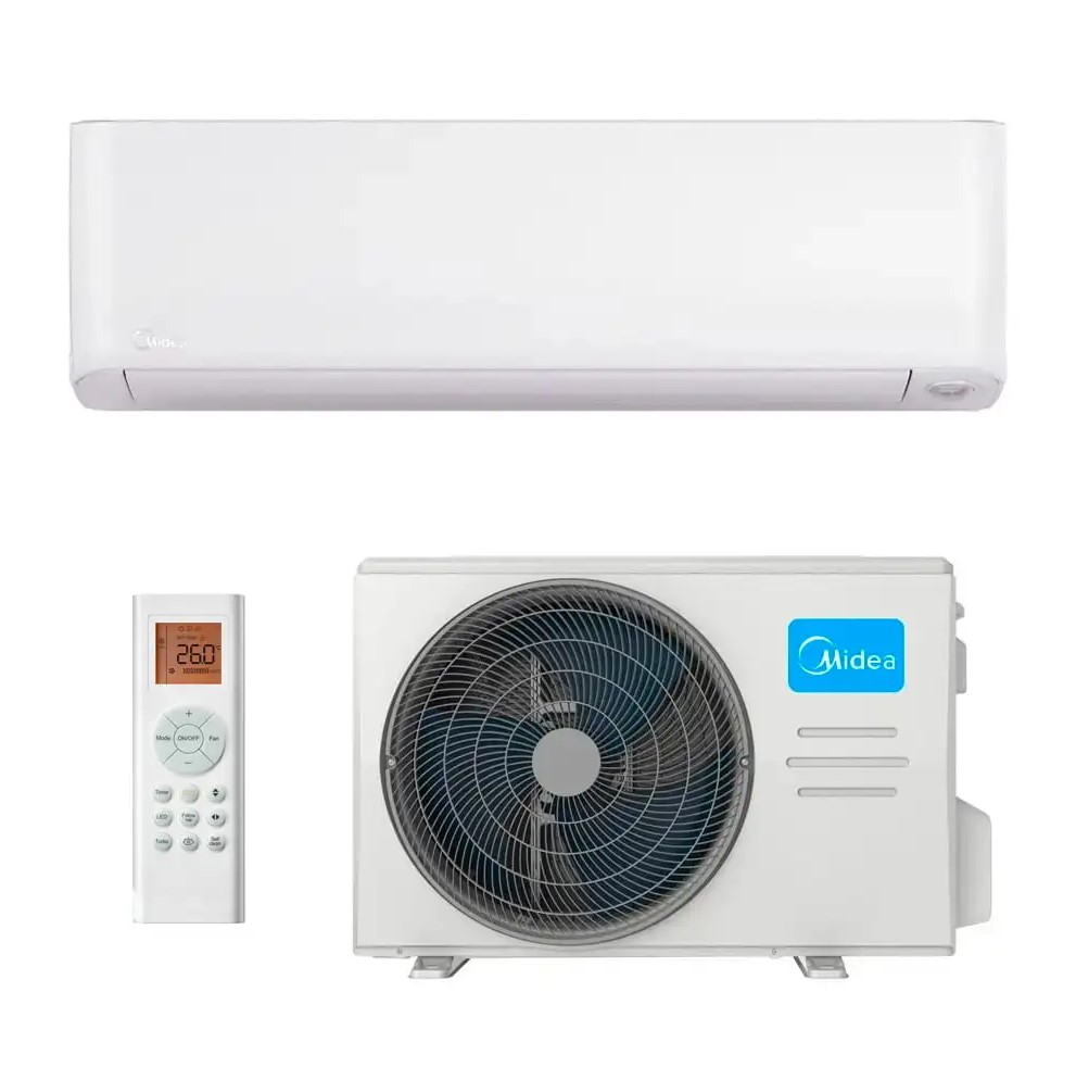 Oro kondicionierius/šilumos siurblys oras-oras MIDEA OASIS PLUS inverter MSOPBU-12HRFN8-QRE6GW/MOB30-12HFN8-QRE6GW (-30°C)